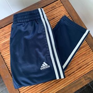 ADIDAS NAVY BLUE YOUTH LARGE (14-16) TRACK PANTS
